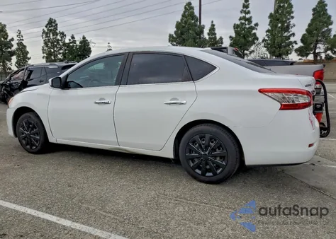 2015 Nissan Sentra S из США, поврежденный, VIN 3N1AB7AP5FY237605